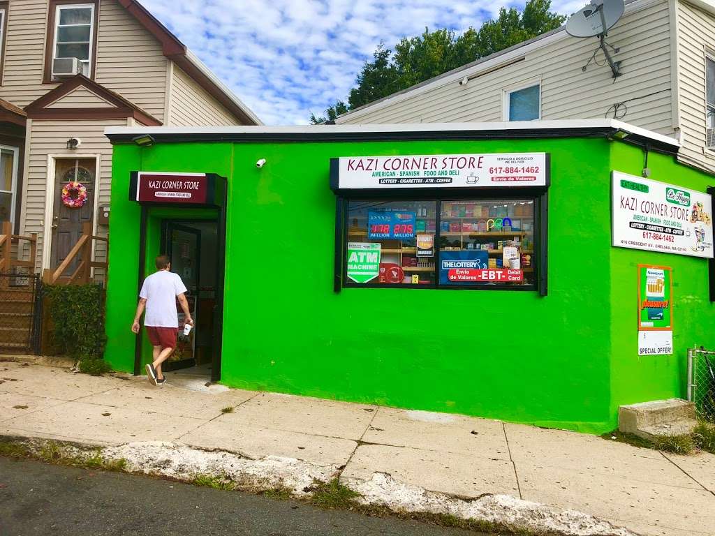 Kazi Corner Store | 416 Crescent Ave, Chelsea, MA 02150, USA | Phone: (617) 884-1462