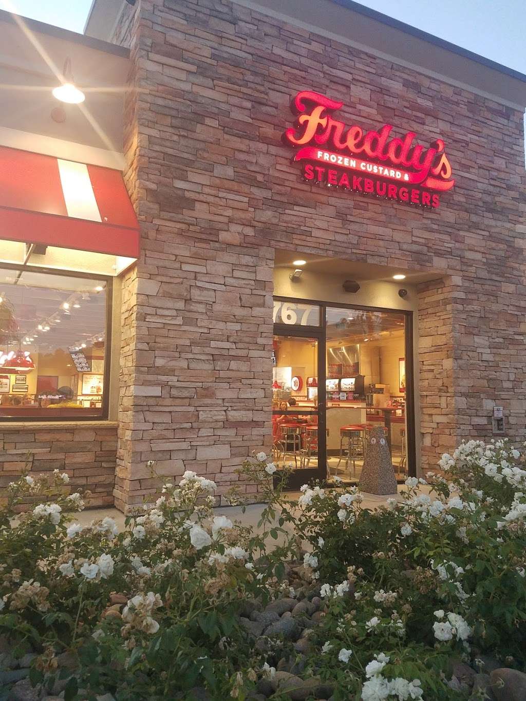 Freddys Frozen Custard & Steakburgers | 767 Center Dr, San Marcos, CA 92069, USA | Phone: (442) 248-8636