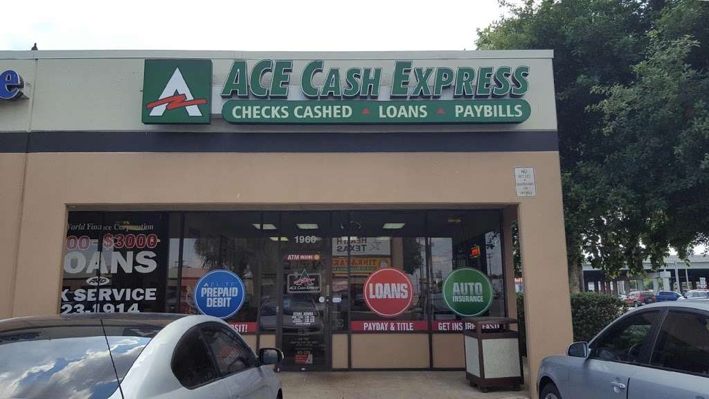 ACE Cash Express - ATM | 1960 SW Military Dr, San Antonio, TX 78221, USA | Phone: (210) 921-2731