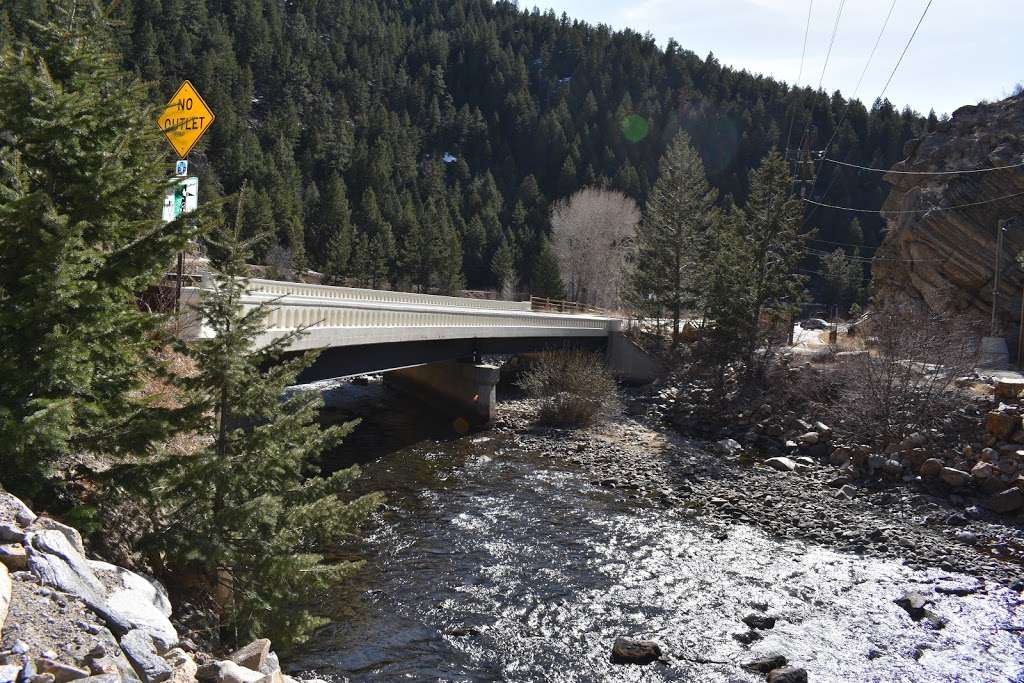 Doghead Rail Bridge Trailhead Parking | 964-970 East Idaho Springs Road, Evergreen, CO 80439, USA