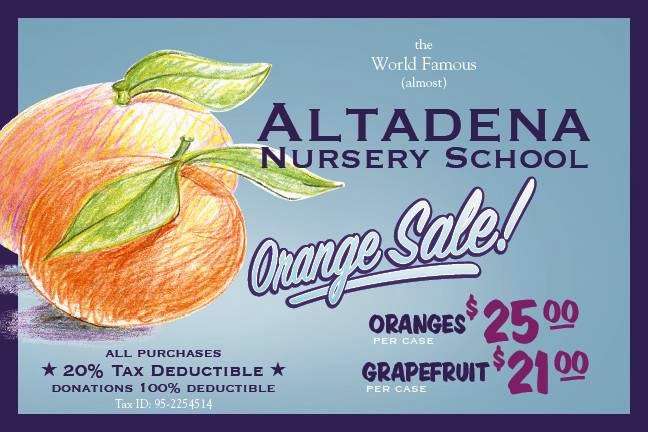 ANS Orange Sale! | 789 N Altadena Dr, Pasadena, CA 91107, USA | Phone: (626) 296-1231