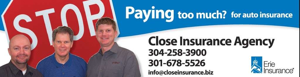 Close Insurance Agency | 1680 Valley Rd, Berkeley Springs, WV 25411, USA | Phone: (304) 258-3900