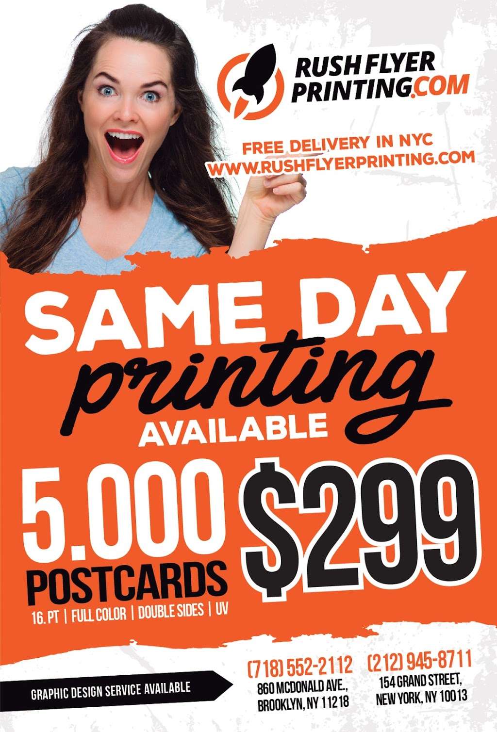 Rush Flyer Printing | 370 Whitesville Rd, Jackson, NJ 08527, USA | Phone: (866) 976-7822