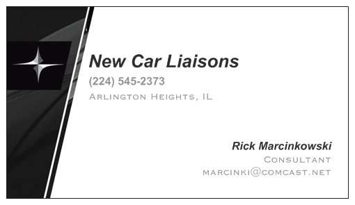 New Car Liaisons | Arlington Heights, IL 60004, USA | Phone: (224) 545-2373