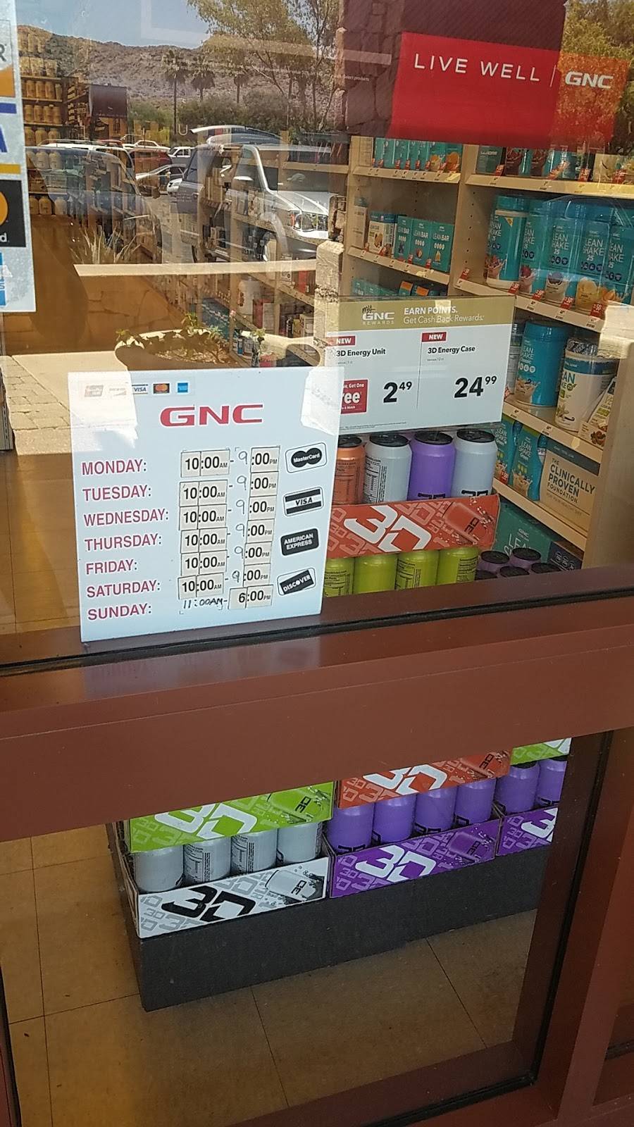 GNC | 2160 E Baseline Rd #121, Phoenix, AZ 85042, USA | Phone: (602) 268-2241