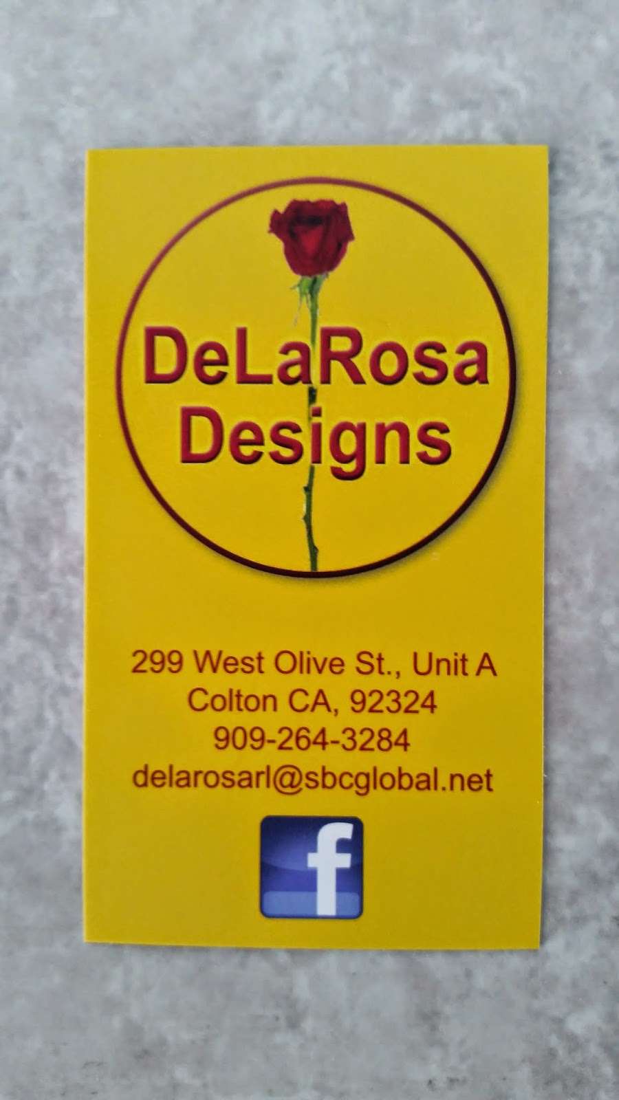 De La Rosa Designs Flowers | 299 W Olive St, Colton, CA 92325, USA | Phone: (909) 264-3284