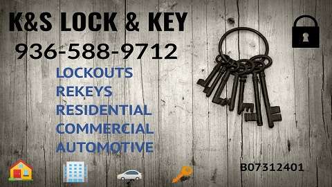 K & S Lock & Key | 5738 Highline Dr, Montgomery, TX 77316, USA | Phone: (936) 588-9712