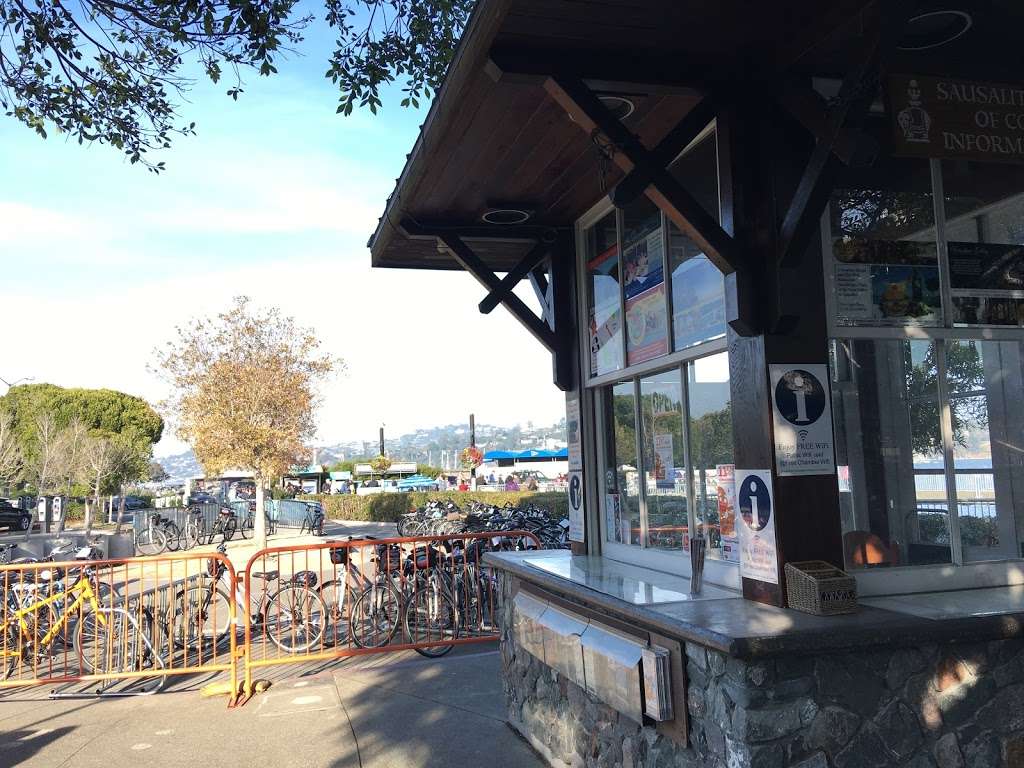 Sausalito Public Bicycle Parking Lot (Downtown) | Tracy Way, Sausalito, CA 94965, USA