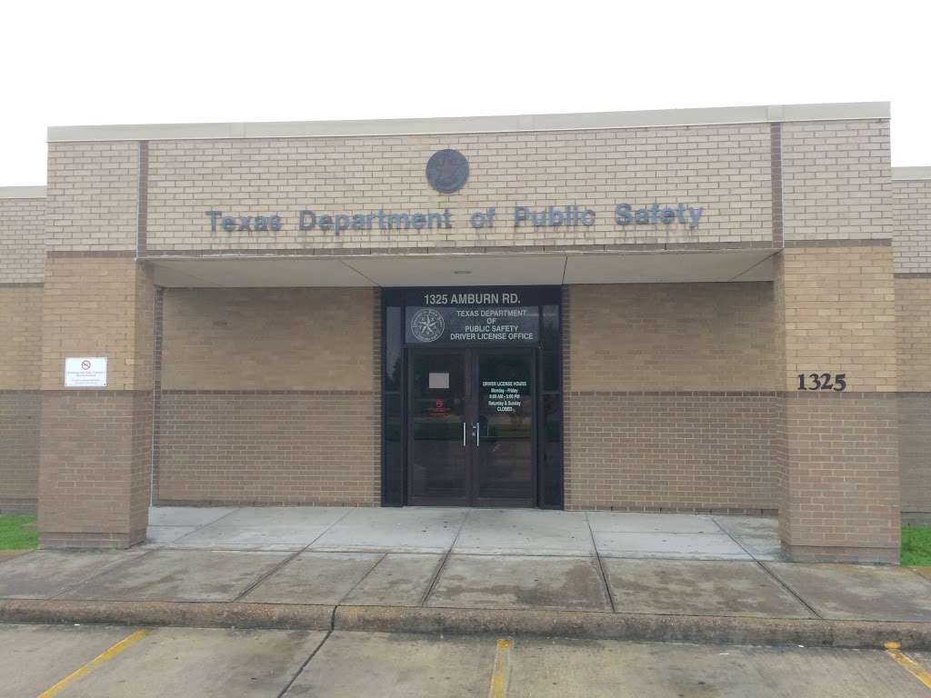 Texas Department of Public Safety | 1325 N Amburn Rd, Texas City, TX 77591 | Phone: (409) 933-1130