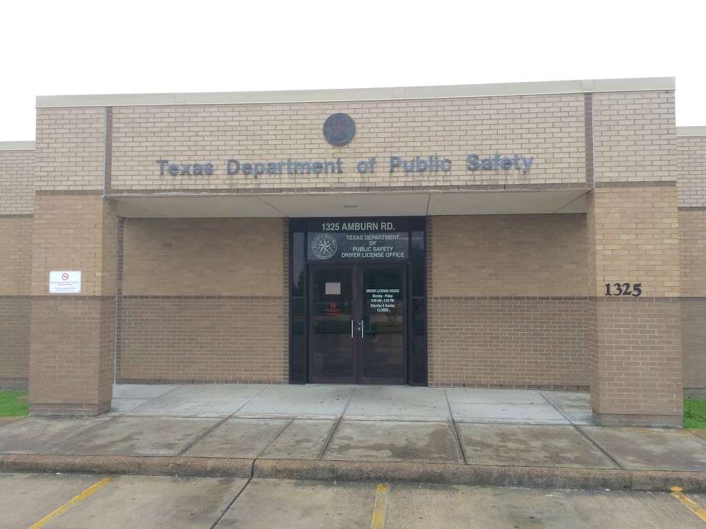 Texas Department of Public Safety | 1325 N Amburn Rd, Texas City, TX 77591, USA | Phone: (409) 933-1130