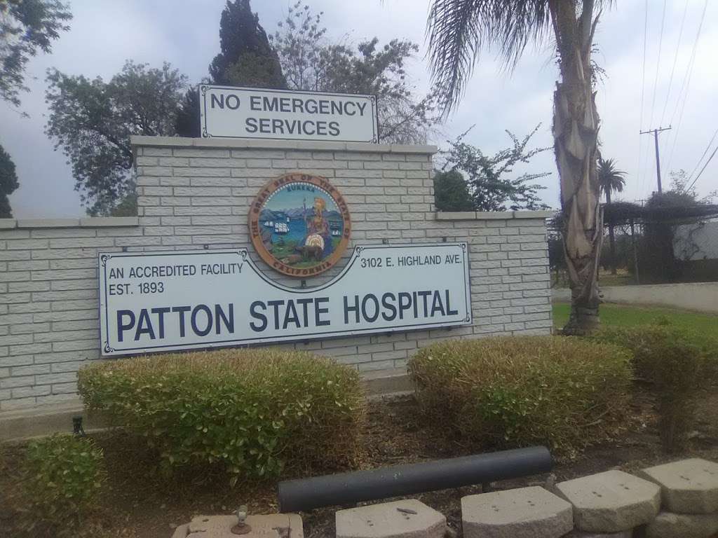 Patton State Hospital | 3102 Highland Ave, Patton, CA 92369, USA | Phone: (909) 425-7000