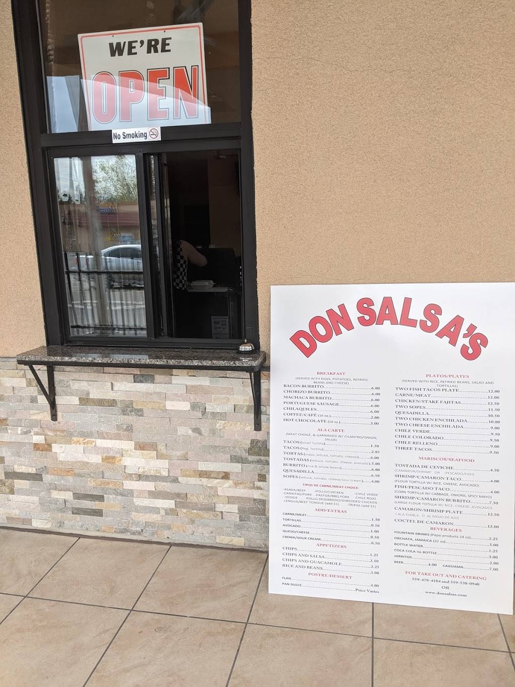 DON SALSAS TAQUERIA/PANADERIA | 420 W Olive Ave, Fresno, CA 93728, USA | Phone: (559) 478-4184