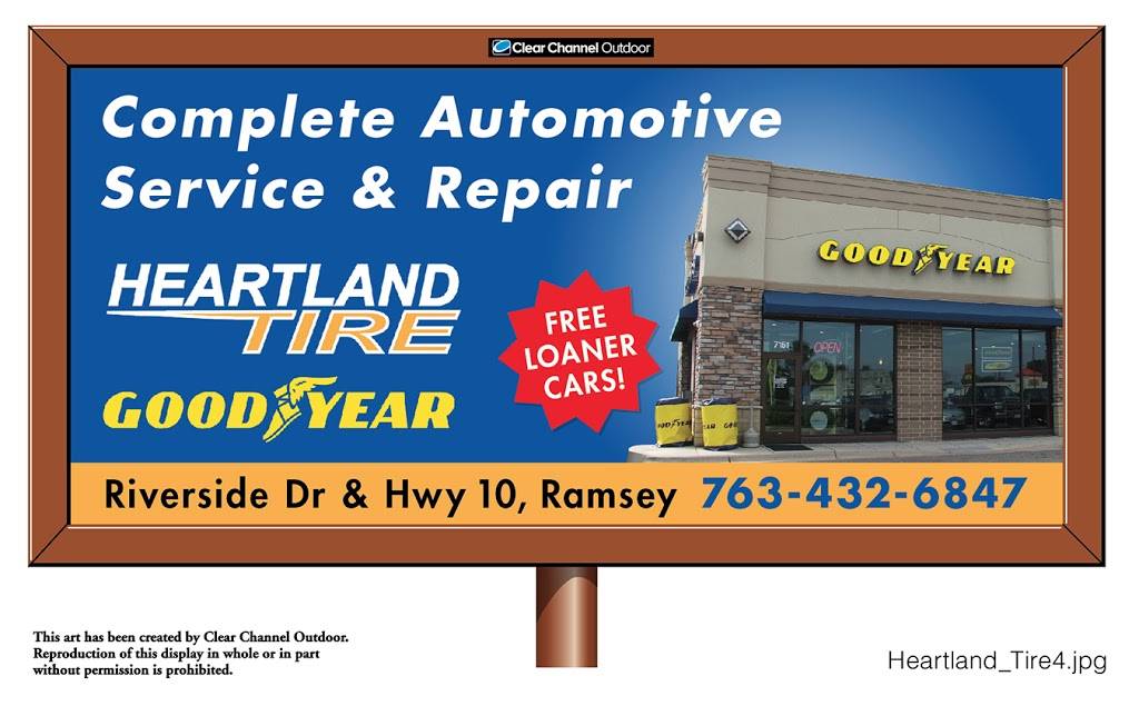 Heartland Tire | 7151 Riverdale Dr NW, Anoka, MN 55303, USA | Phone: (763) 284-4285