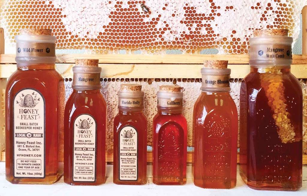 Honey Feast | 1504 Max Hooks Rd c, Groveland, FL 34736, USA | Phone: (352) 708-6752