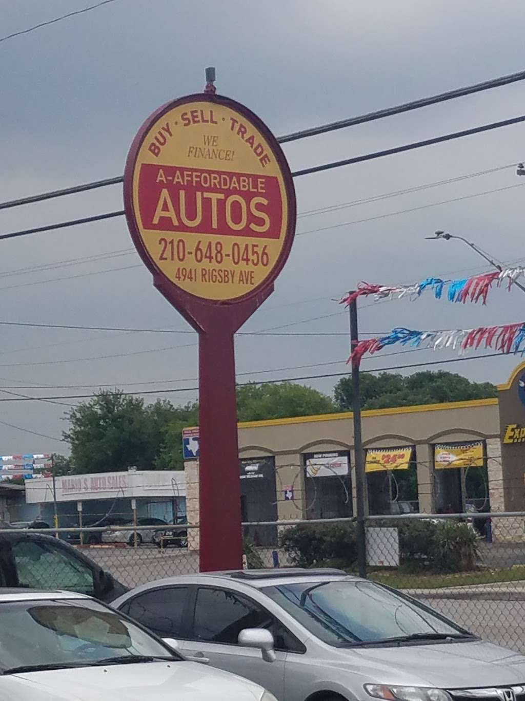 A Affordable Autos | 4941 Rigsby Ave, San Antonio, TX 78222, USA | Phone: (210) 648-0456