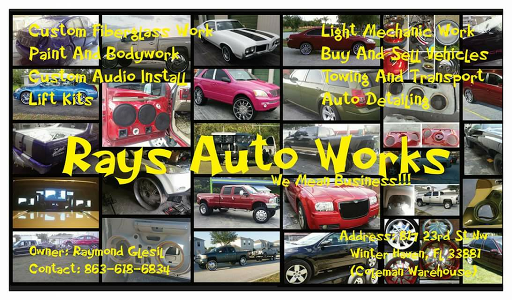 Rays Auto Works, LLC | 722 24th St NW, Winter Haven, FL 33881 | Phone: (863) 618-6834