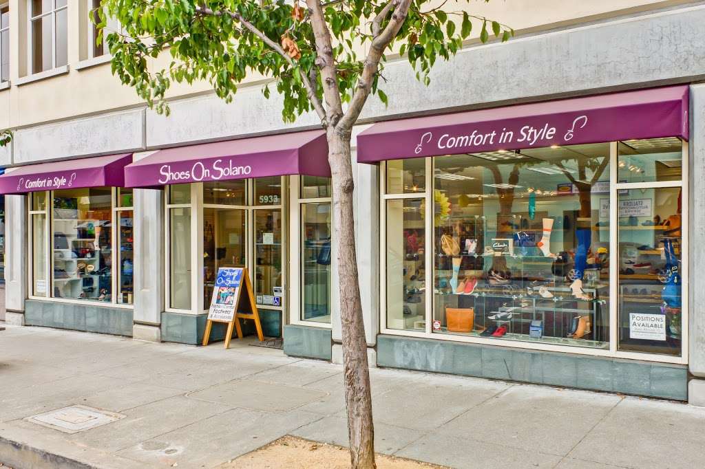 Shoes On Solano | 5933 College Ave, Oakland, CA 94618, USA | Phone: (510) 823-2290