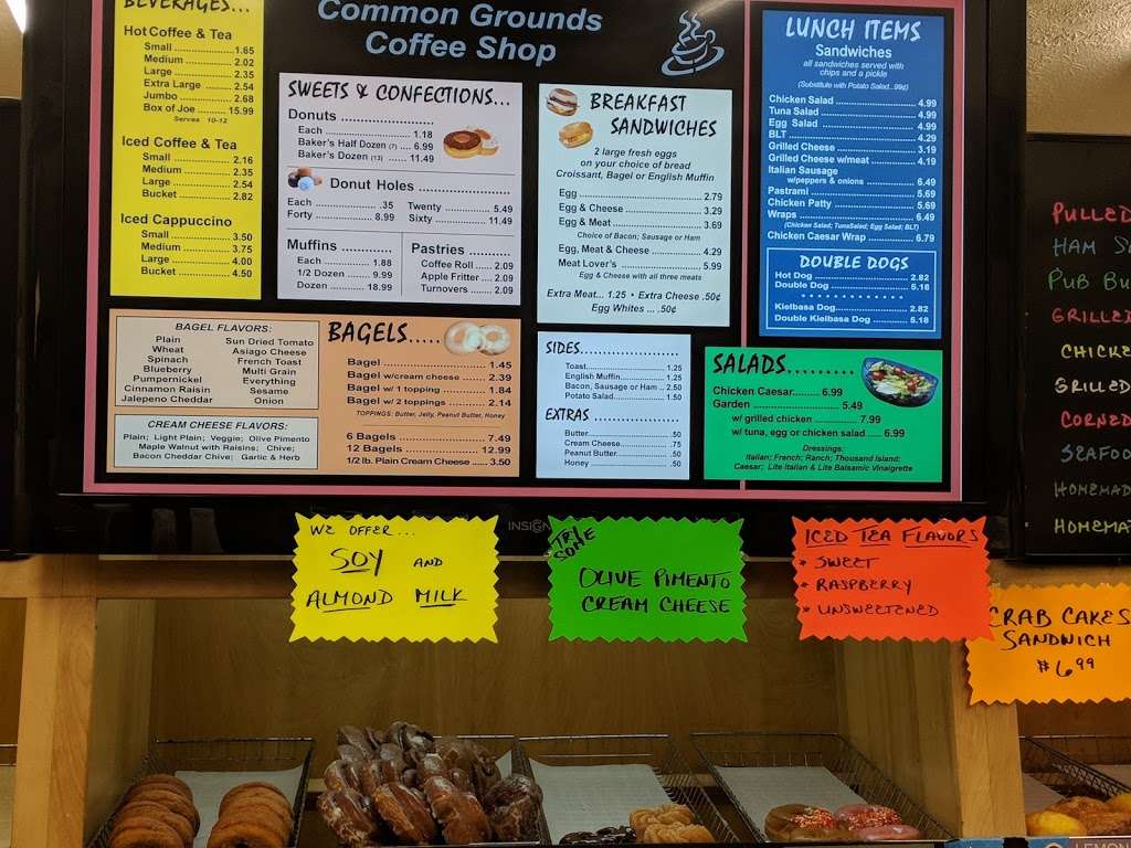 Common Grounds Coffee Shop | 101 E Main St, Merrimac, MA 01860 | Phone: (978) 346-7600