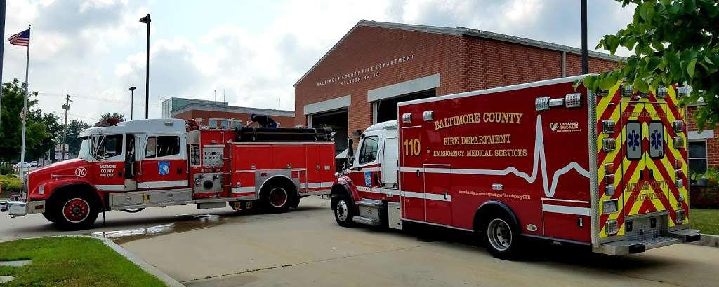 Baltimore County Fire Department Station 10 | 2325 Putty Hill Ave, Parkville, MD 21234, USA | Phone: (410) 887-5360