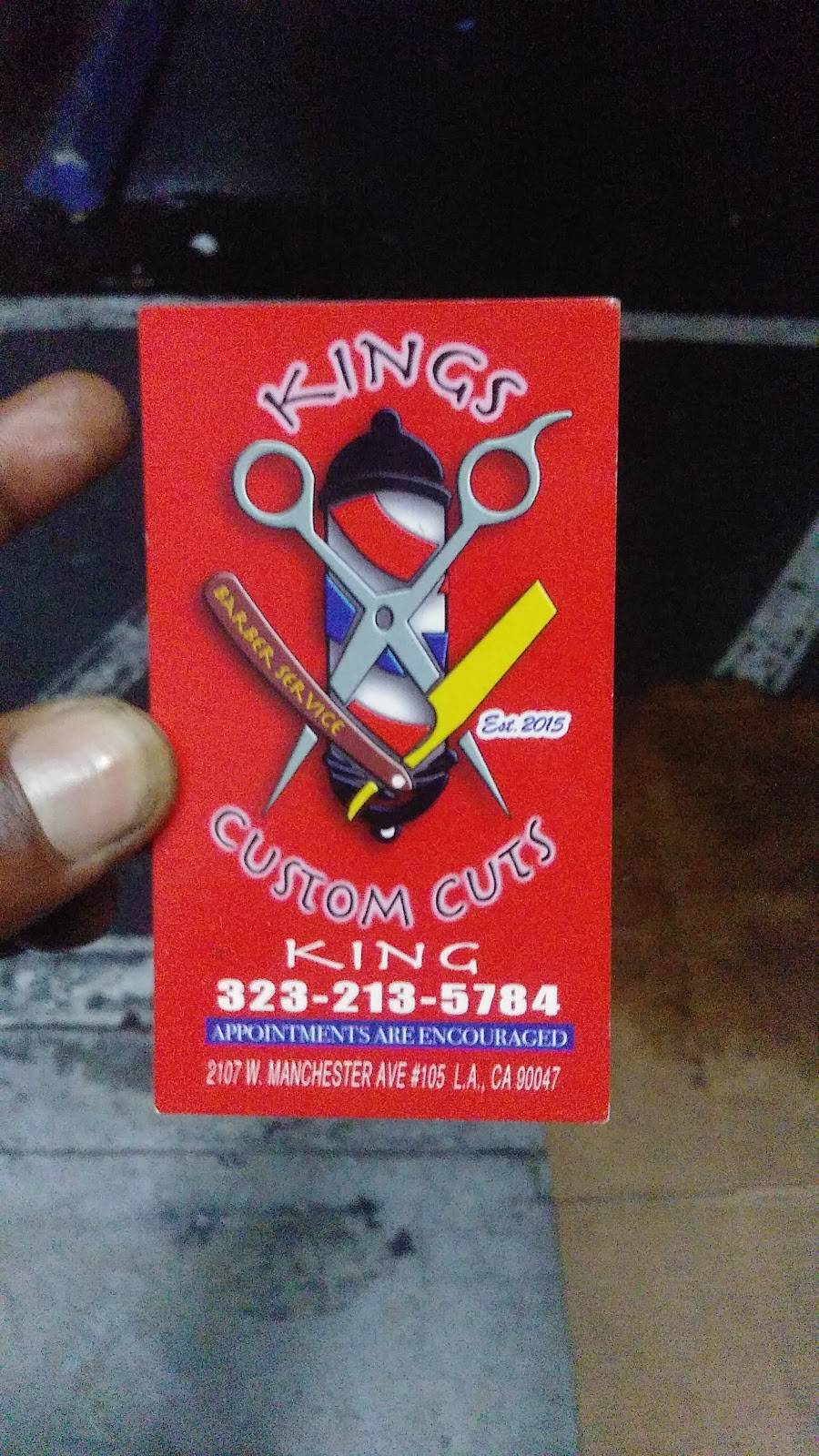 Kings custom cuts | 2107 W Manchester Ave, Los Angeles, CA 90047, USA | Phone: (424) 414-8750