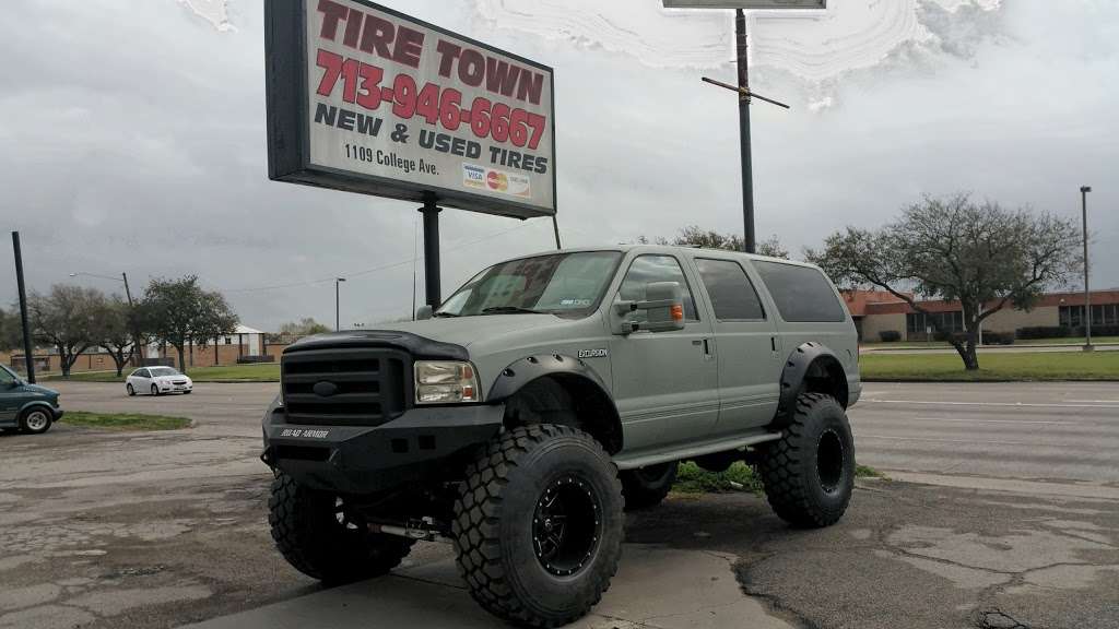 Tire Town | 1109 College Ave, South Houston, TX 77587 | Phone: (713) 946-6667