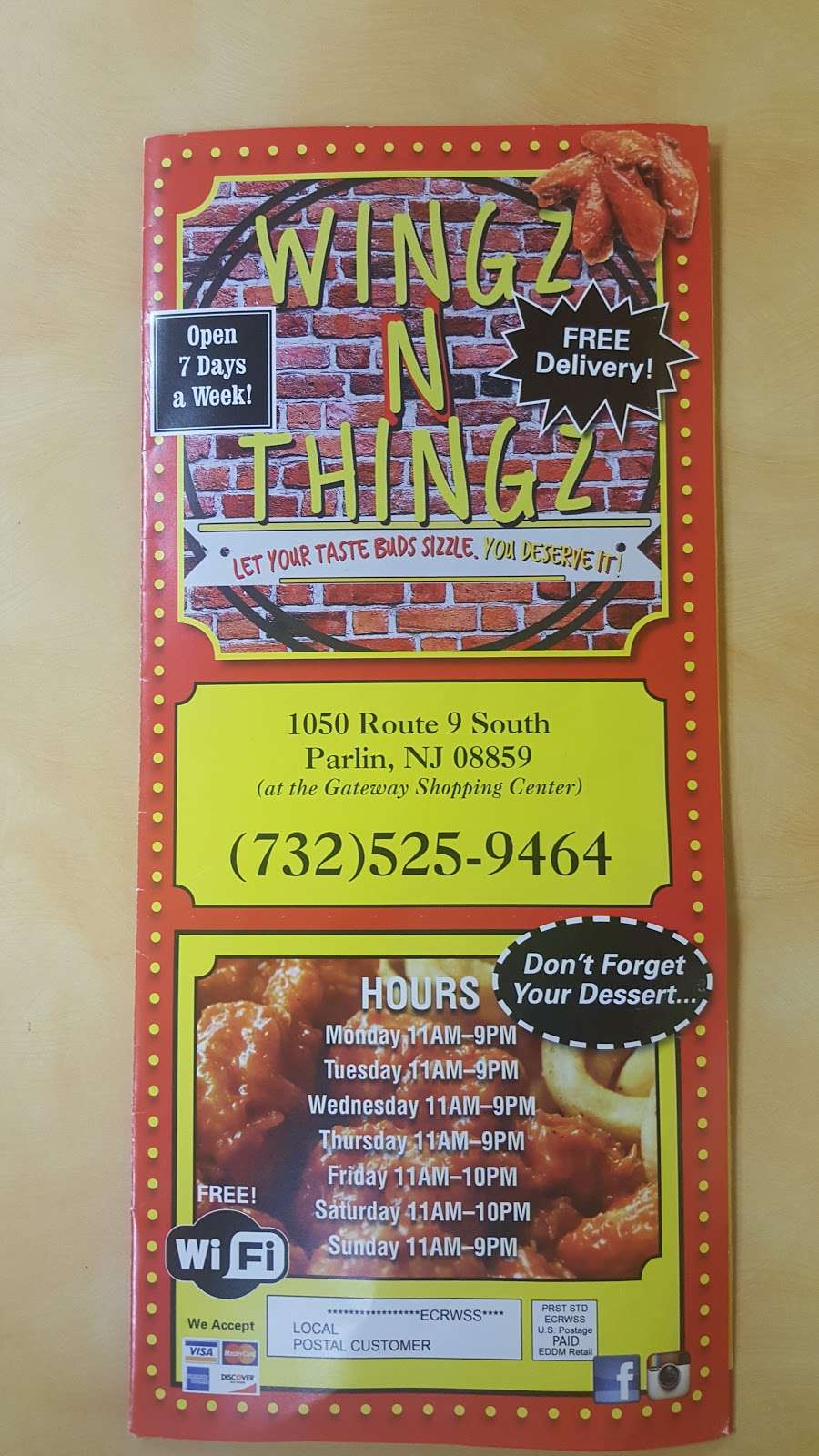 Wingz N Thingz | 1050 US-9 South Gateway Plaza Mall, Parlin, NJ 08859 | Phone: (732) 525-9464