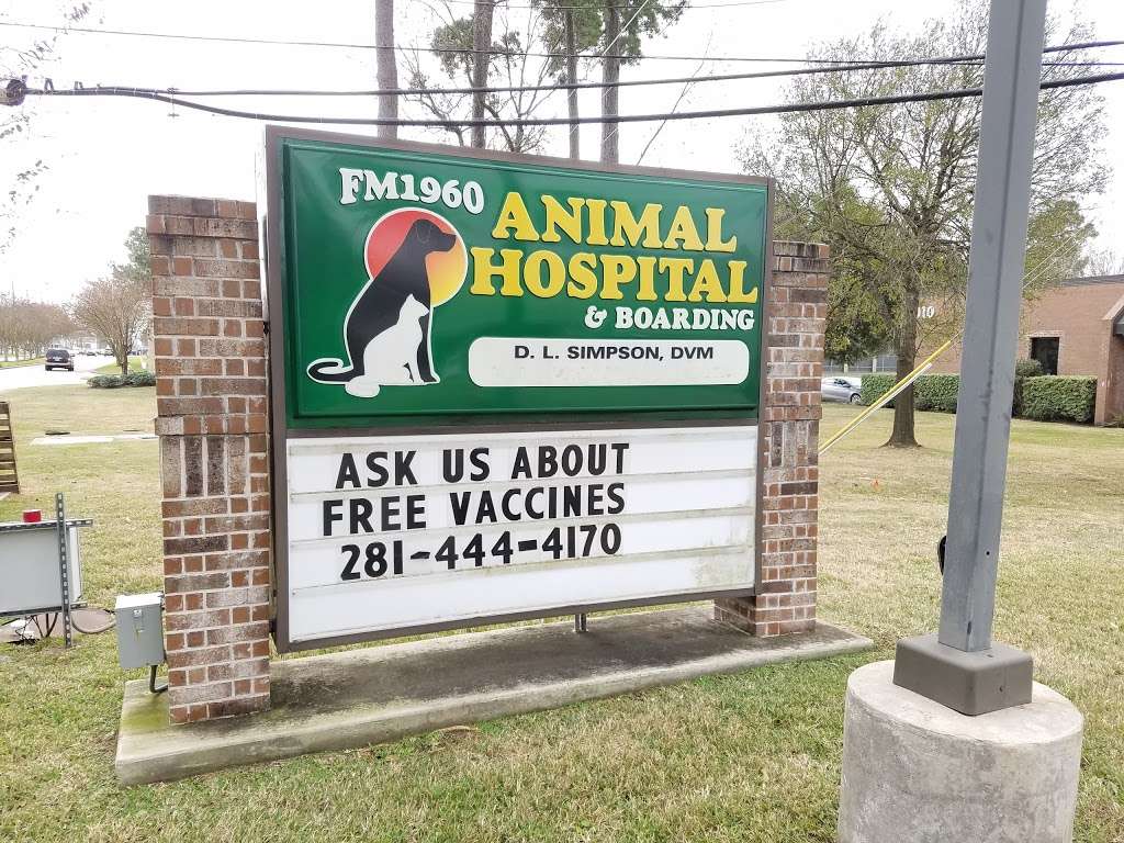 FM 1960 Animal Hospital | 13221 Cutten Rd, Houston, TX 77069, USA | Phone: (281) 444-4170