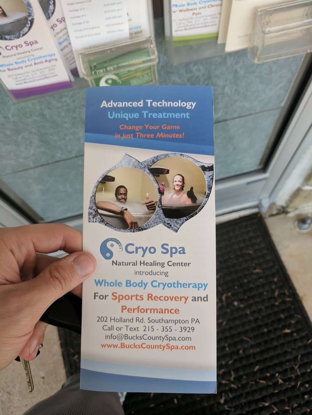 Cryo Spa Natural Healing Center | 202 Holland Rd #230, Southampton, PA 18966, USA | Phone: (215) 355-3929
