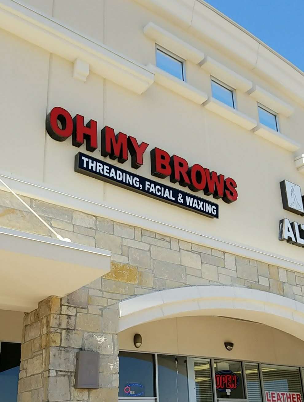 Oh My Brows | 11041 Shadow Creek Pkwy #119, Pearland, TX 77584, USA | Phone: (832) 243-5324