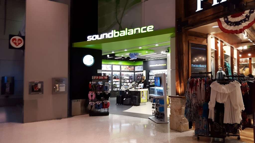 SoundBalance | 3950 South Terminal Rd Terminal E, Space 26 Across from Food Court at, Gate E24, Houston, TX 77032, USA | Phone: (281) 728-2149