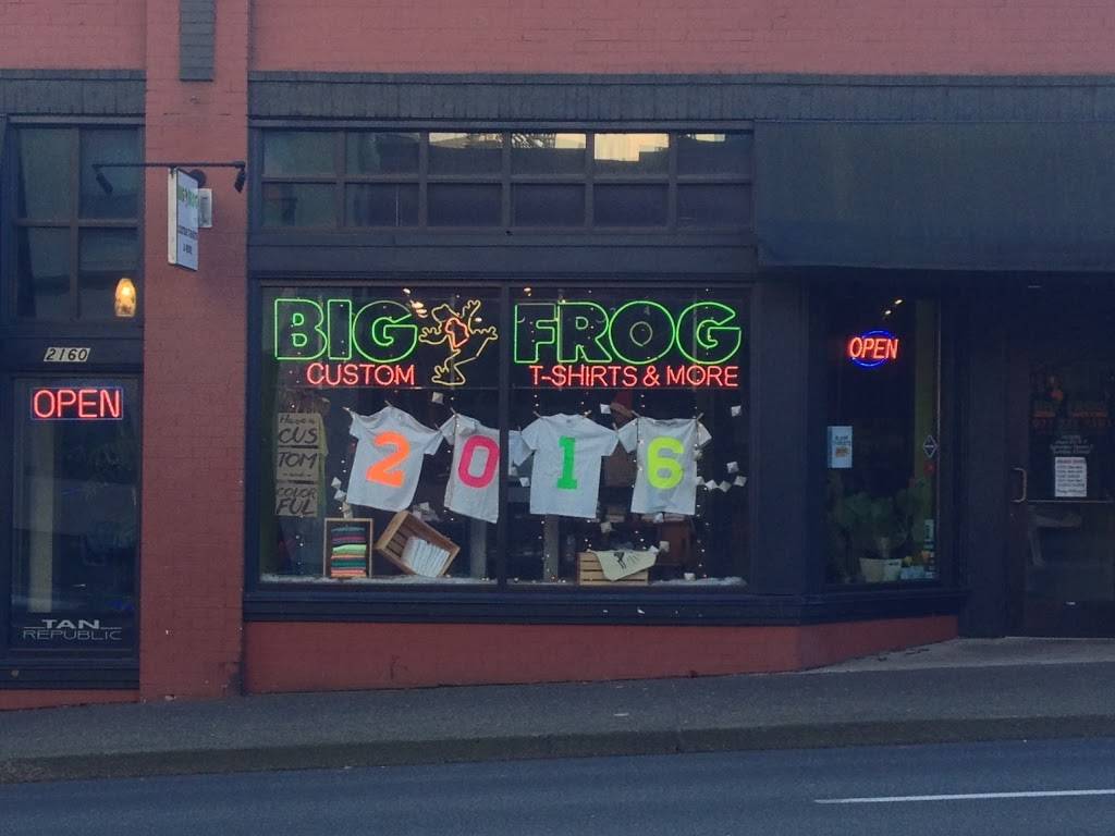 Big Frog Custom T-Shirts & More of Portland | 2168 W Burnside St, Portland, OR 97210, USA | Phone: (971) 271-7191