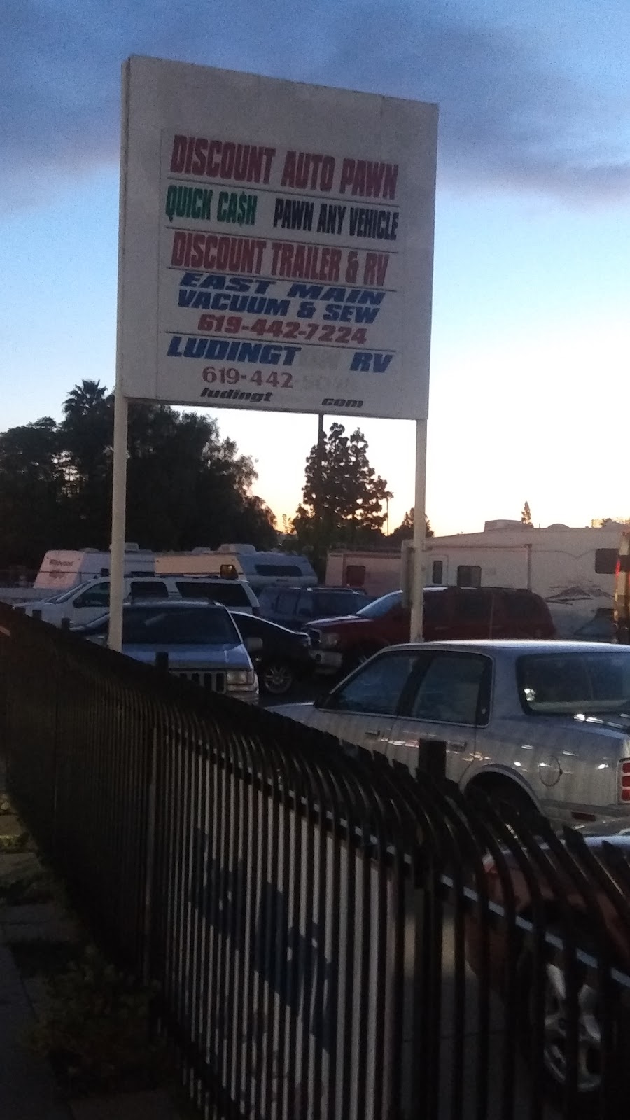 AAA Discount Auto Pawn | 1440 E Main St, El Cajon, CA 92021, USA | Phone: (619) 590-2400