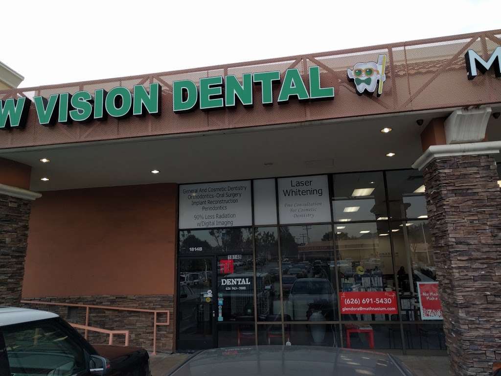 New Vision Dental | 1814 E Rte 66, Glendora, CA 91740 | Phone: (626) 963-7000