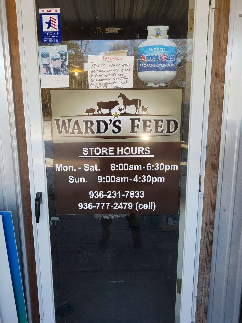 Wards Feed & Propane | 17190 FM3083, Conroe, TX 77302, USA | Phone: (936) 231-7833