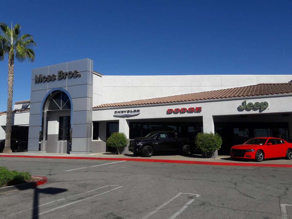 Moss Bros. Chrysler Jeep Dodge RAM | 27810 Eucalyptus Ave, Moreno Valley, CA 92555, USA | Phone: (855) 999-8991