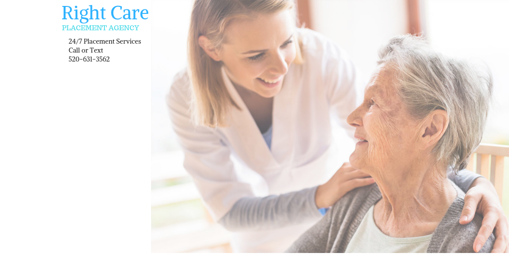Right Care Placement Agency | 9257 E 39th St, Tucson, AZ 85730, USA | Phone: (520) 729-0332