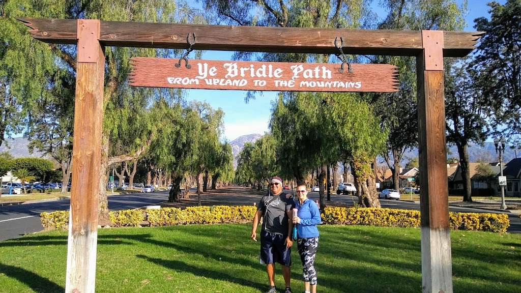 Ye Bridle Path from Upland to the Mountains | and, Euclid Avenue, E Foothill Blvd, Upland, CA 91786, USA