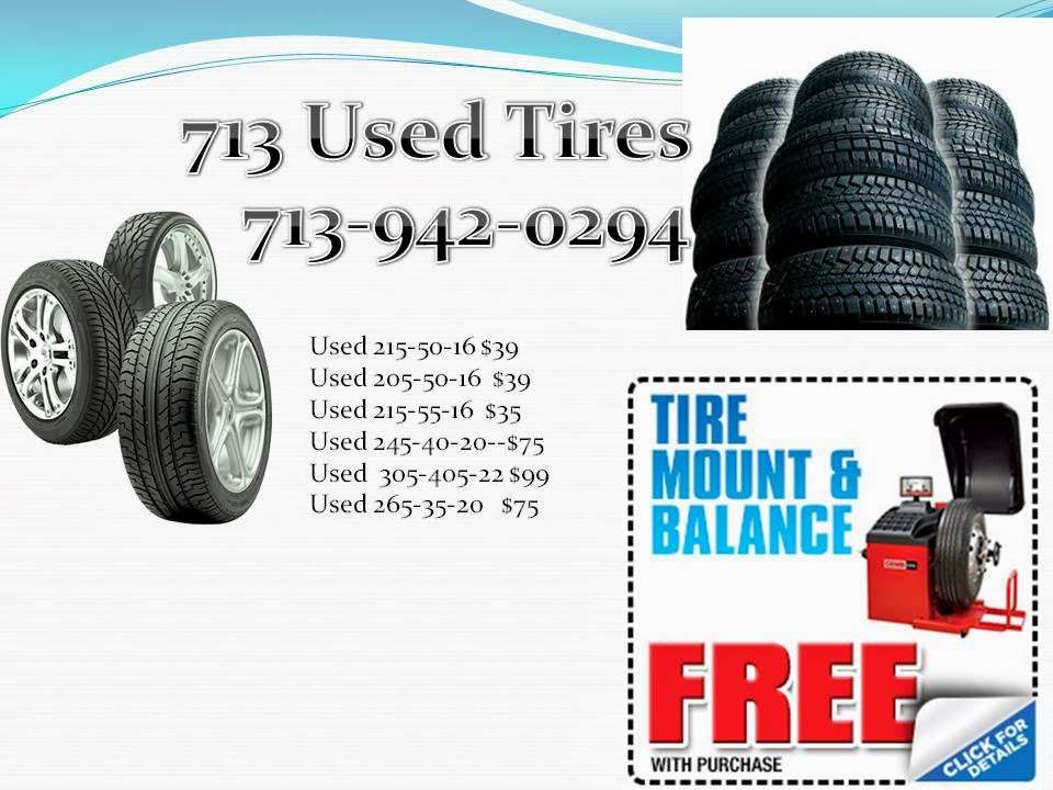 713 Used Tires | 7070 Southwest Fwy, Houston, TX 77074, USA | Phone: (713) 942-0294