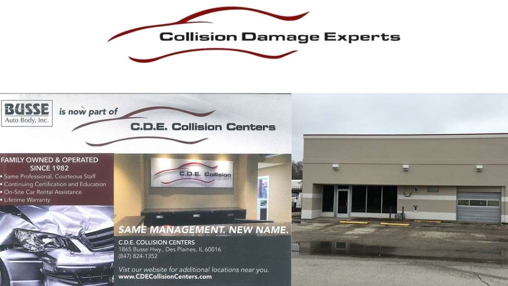 CDE Collision Center- Des Plaines | 1865 Busse Hwy, Des Plaines, IL 60016, USA | Phone: (847) 824-1352