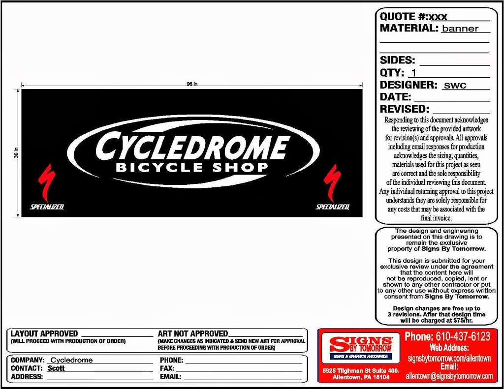 Cycledrome | 8150 Hamilton Blvd, Breinigsville, PA 18031, USA | Phone: (610) 398-6631