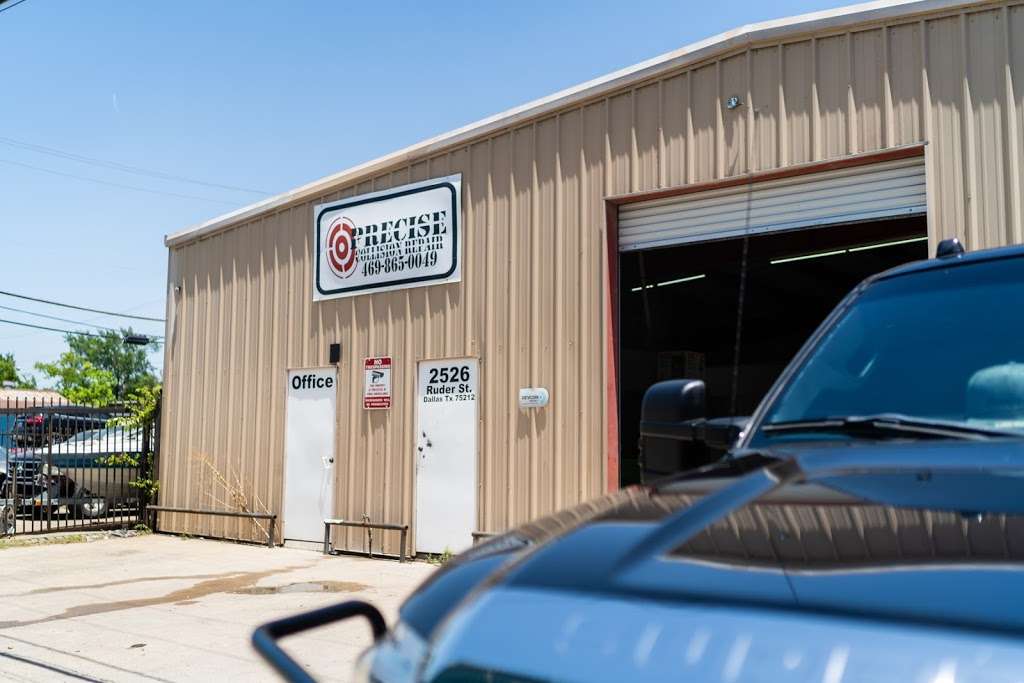 Precise Collision Repair | 2526 Ruder St, Dallas, TX 75212, USA | Phone: (469) 865-0049