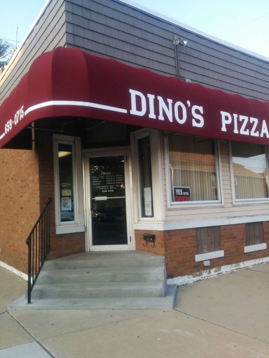 Dinos Pizza | 1601 121st St, Whiting, IN 46394, USA | Phone: (219) 659-0715