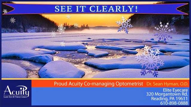 Acuity Laser Eye & Vision Center-Elite Eyecare | 320 Morgantown Rd, Reading, PA 19611, USA | Phone: (877) 520-3937