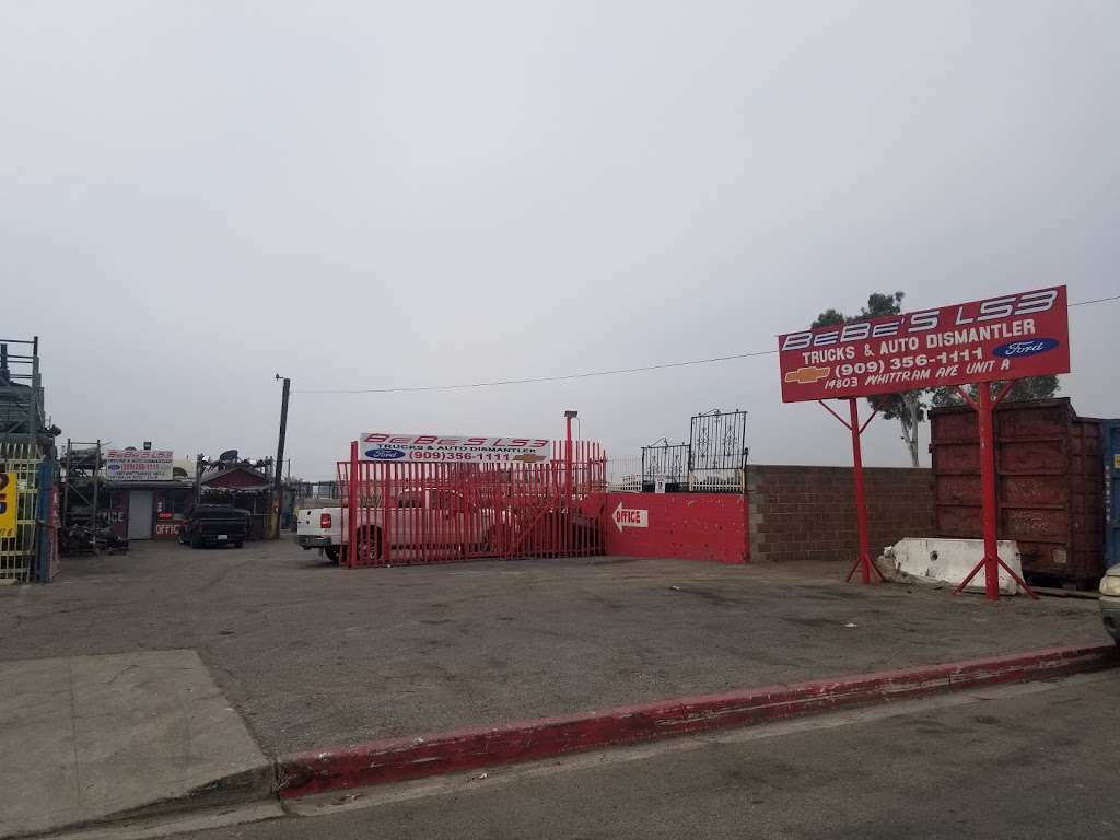 Bebes Truck & Auto Dismantlers | 14803 Whittram Ave unit a, Fontana, CA 92335, USA | Phone: (909) 356-1111
