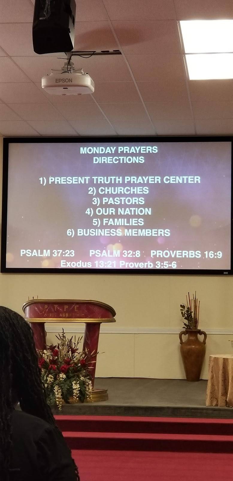 Present Truth Prayer Center | 3560 Delta Dr, St Gabriel, LA 70776, USA | Phone: (225) 642-8517