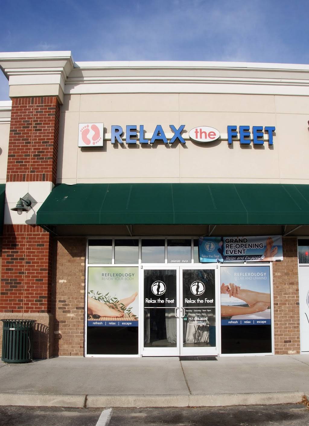 Relax The Feet - General Booth | 2093 General Booth Blvd #105, Virginia Beach, VA 23454, USA | Phone: (757) 689-4036