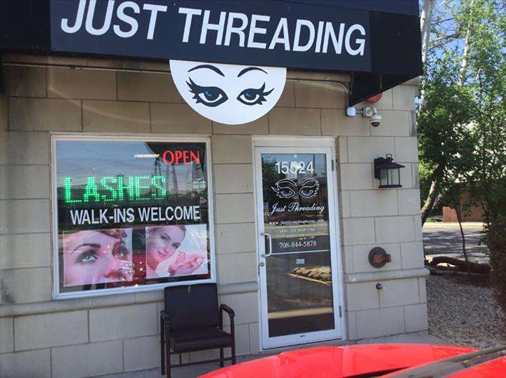 Just Threading | 15524 S Cicero Ave #1a, Oak Forest, IL 60452, USA | Phone: (708) 844-5878