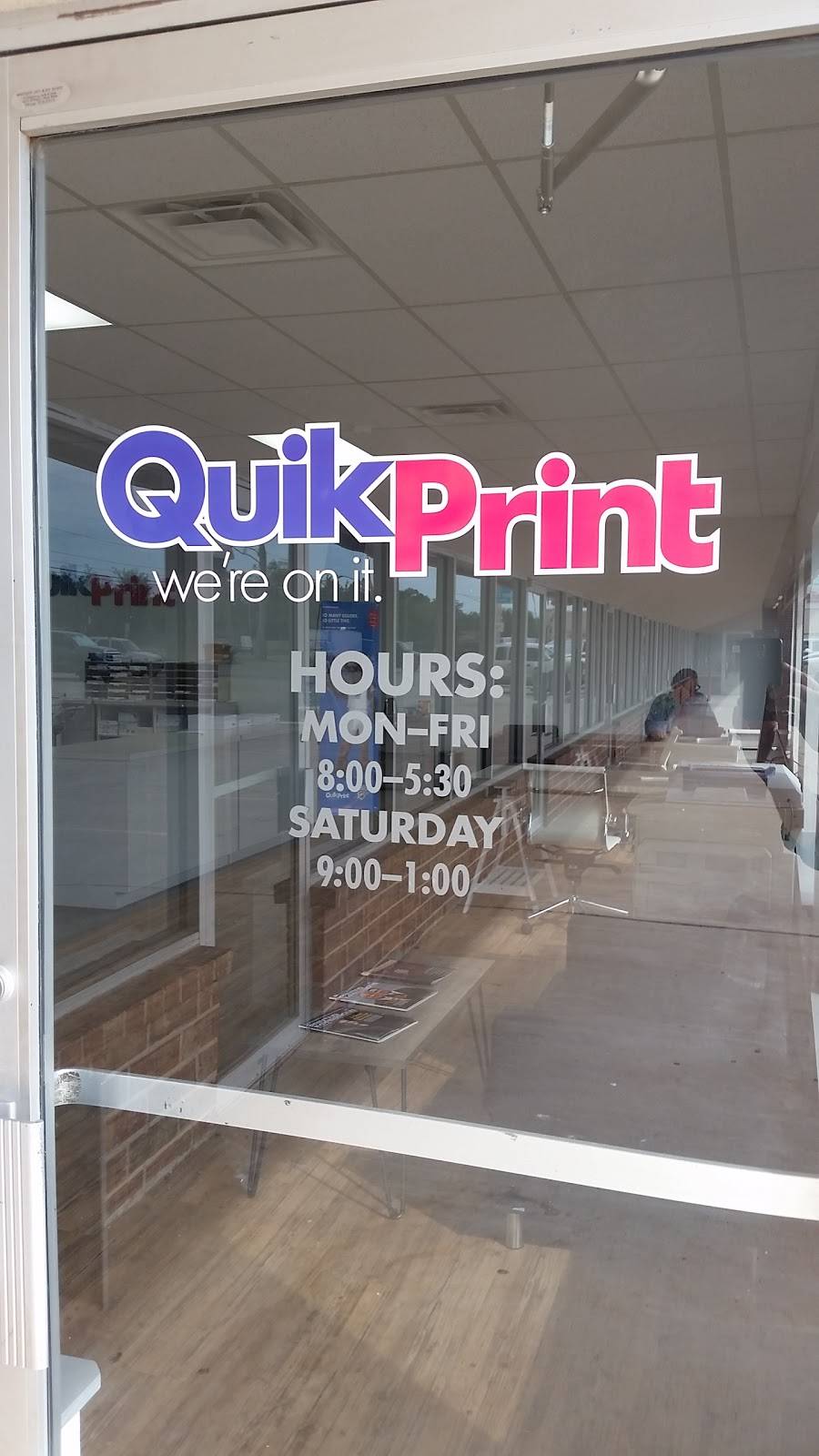 Quik Print | 10637 N May Ave, Oklahoma City, OK 73120, USA | Phone: (405) 751-5315