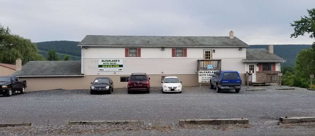 McFarlands Auto Sales LLC/ McFarland & Sons Garage Inc. | 359 W Lizard Creek Rd, Lehighton, PA 18235, USA | Phone: (610) 377-0707