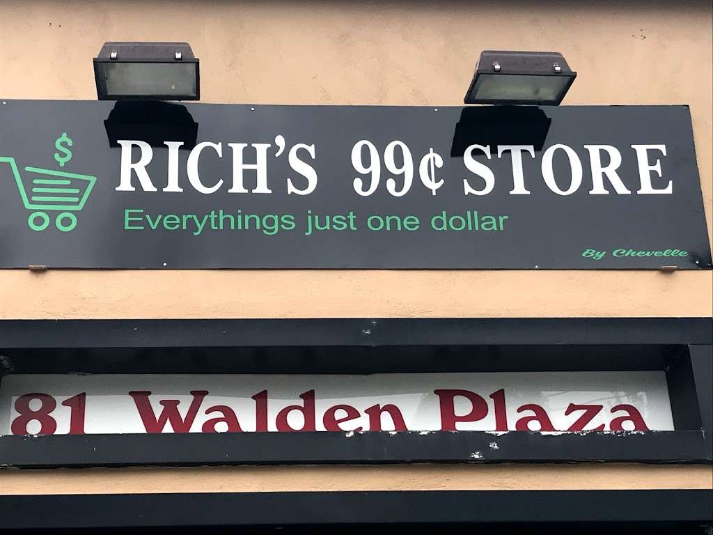 Rich’s Dollar Store | 75-81 NY-52, Walden, NY 12586, USA | Phone: (845) 522-7102